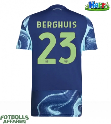 Ajax Steven Berghuis #23 Bortatröja 2025-26 Kortärmad